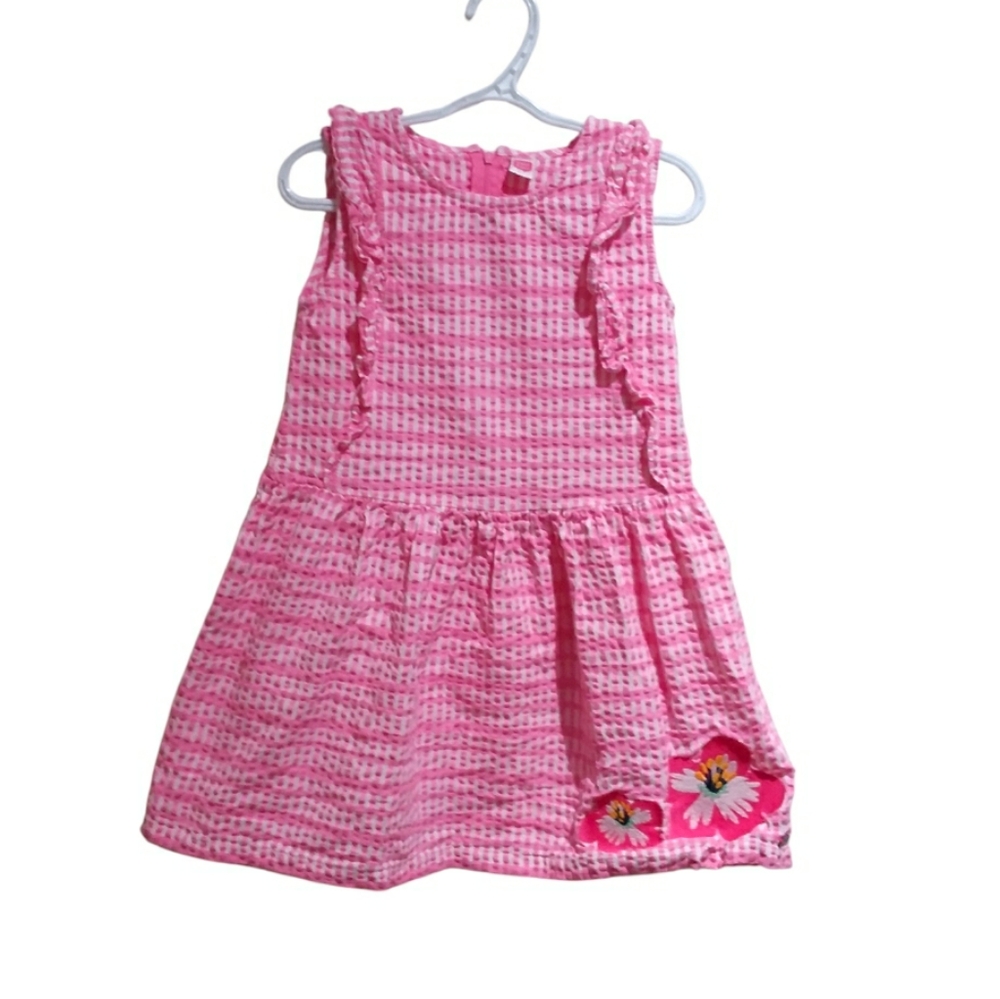 TUC TUC Girls PINK Hibiscus Dress
